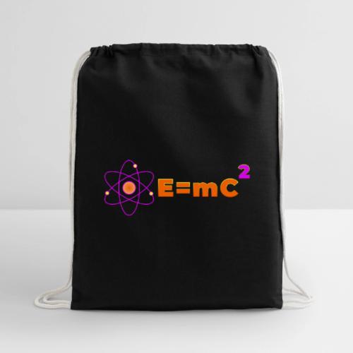 E = mc² - Cotton Drawstring Bag
