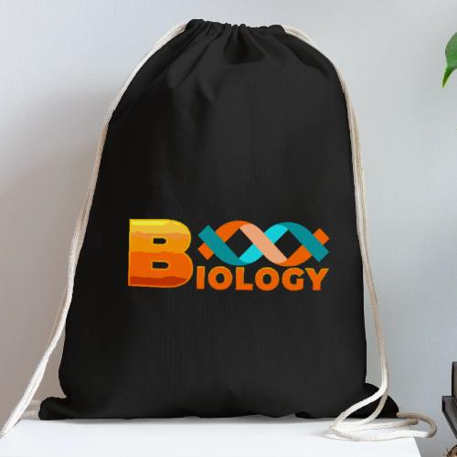 Biology: Life Unfolded - Cotton Drawstring Bag