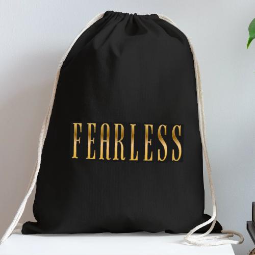 Fearless - Cotton Drawstring Bag