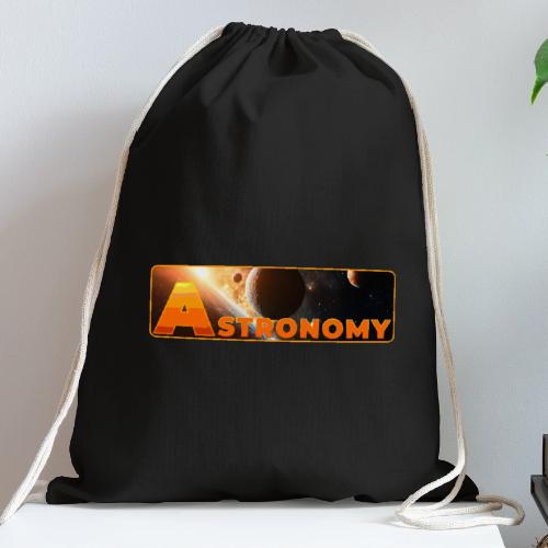 Astronomy - Cotton Drawstring Bag