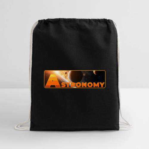 Astronomy - Cotton Drawstring Bag