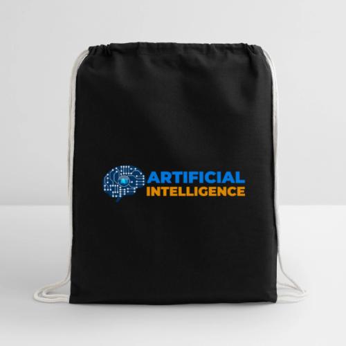 AI: Mind of the Machine - Cotton Drawstring Bag