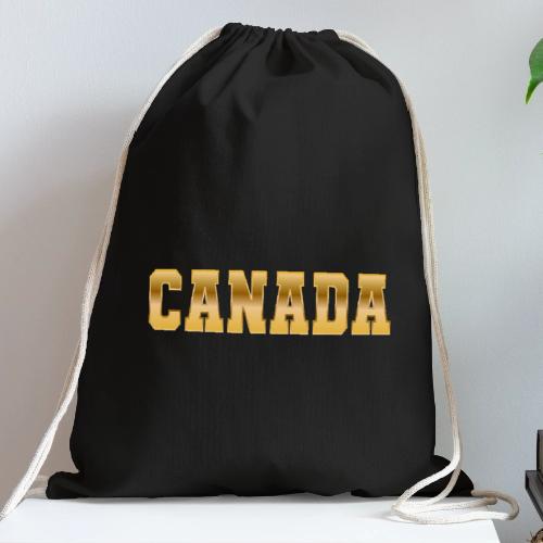 Canada - Cotton Drawstring Bag
