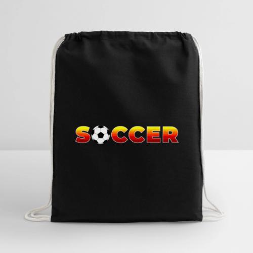 Soccer: Game of Goals - Cotton Drawstring Bag