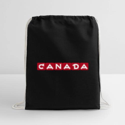 Canada - Cotton Drawstring Bag