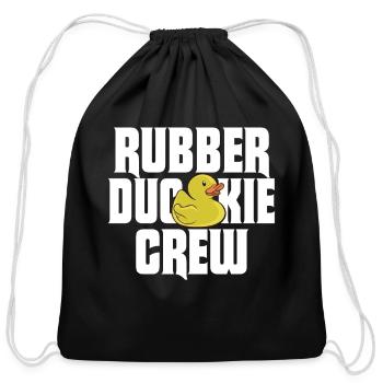 Rubber Duck Rubber Duckie Crew - Cotton Drawstring Bag - black - Front