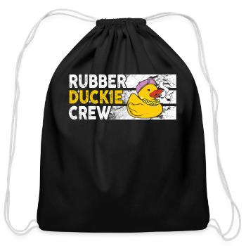 Rubber Duck Rubber Duckie Crew - Cotton Drawstring Bag - black - Front