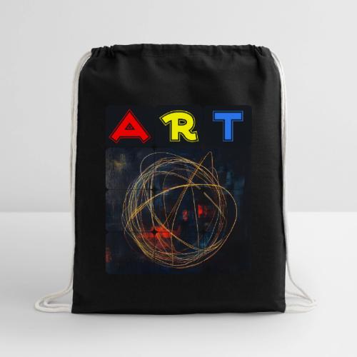 Echoes of Art - Cotton Drawstring Bag
