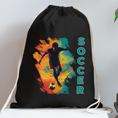 Soccer Hero Mode - Cotton Drawstring Bag