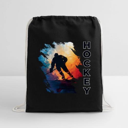 Hockey Moves - Cotton Drawstring Bag