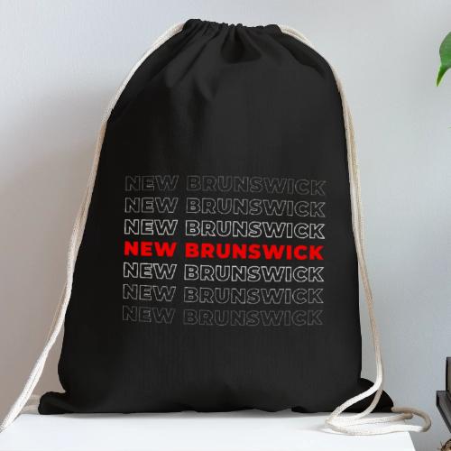 New Brunswick Style - Cotton Drawstring Bag