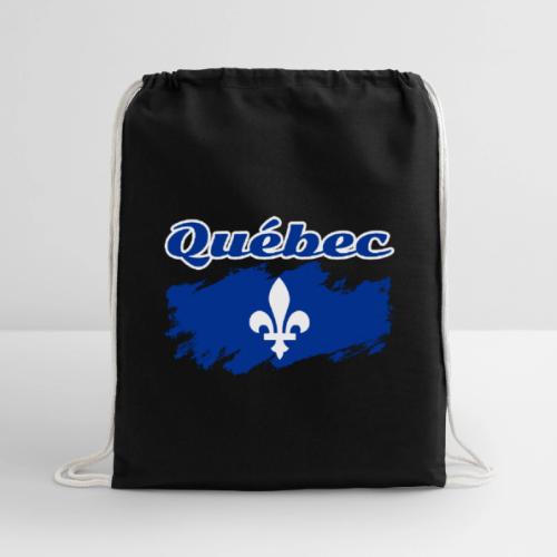 La fête nationale du Québec - Cotton Drawstring Bag