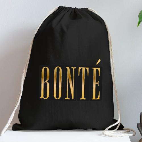 Golden Goodness - Cotton Drawstring Bag