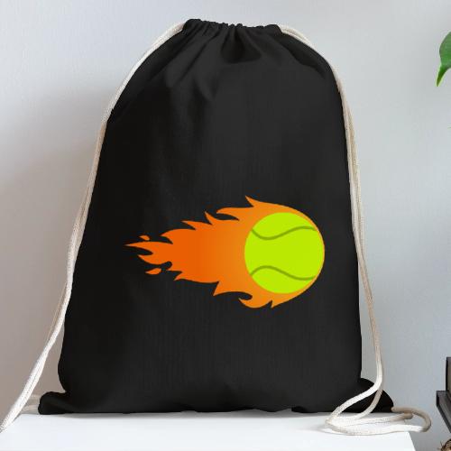 Tennis Ball - Cotton Drawstring Bag