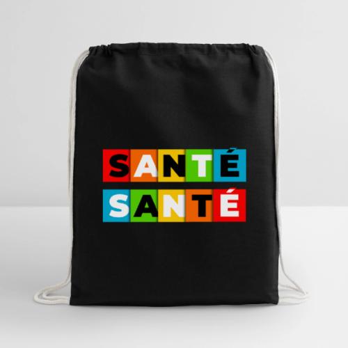 Santé en couleurs - Cotton Drawstring Bag