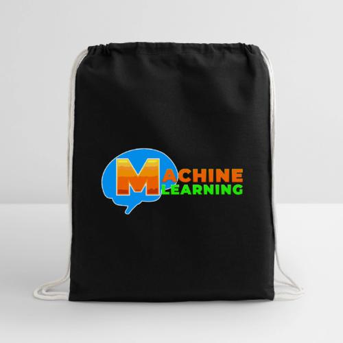 Machine learning - Cotton Drawstring Bag
