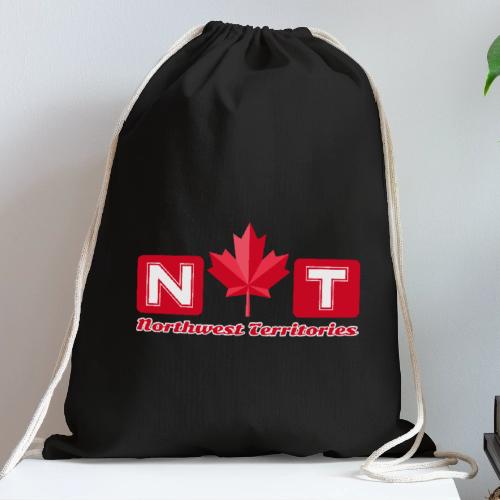 Canada: Northern Identity Emblem - Cotton Drawstring Bag