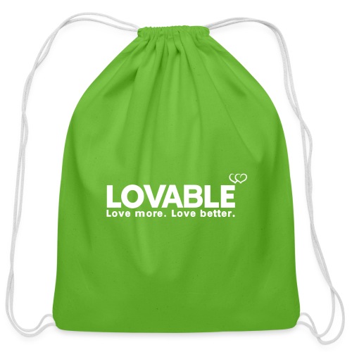 Lovable - Cotton Drawstring Bag