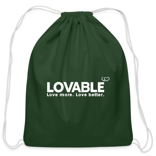 Lovable - Cotton Drawstring Bag