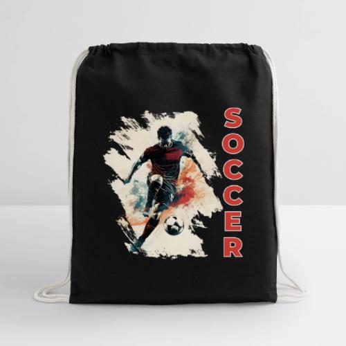 Soccer Blaze - Cotton Drawstring Bag