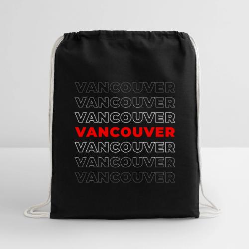 Vancouver Layers - Cotton Drawstring Bag