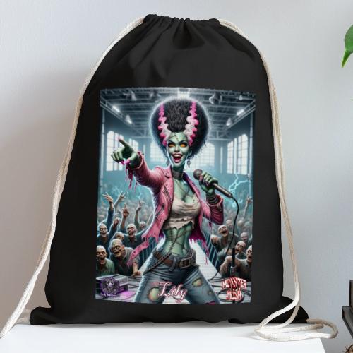 Monster Mosh 2024 Tour Lily Singer #DL-001 - Cotton Drawstring Bag