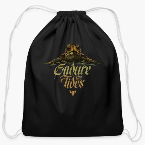 Endure the Tides - Cotton Drawstring Bag