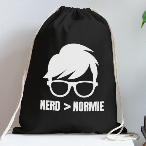 Nerd or Normie - Cotton Drawstring Bag