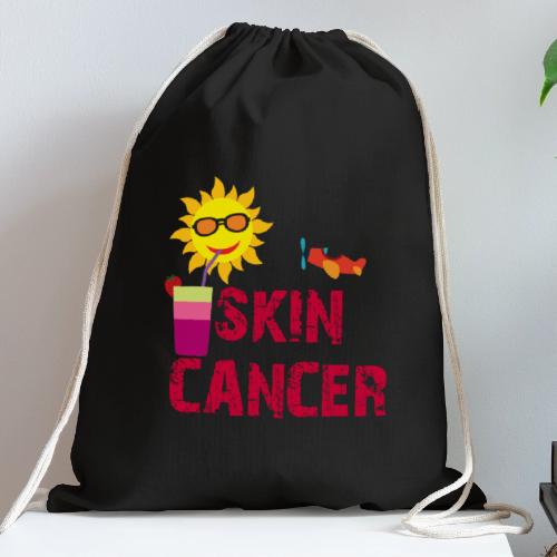 SKIN CANCER AWARENESS - Cotton Drawstring Bag