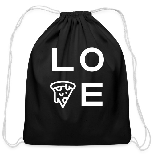 Pizza Love - Cotton Drawstring Bag