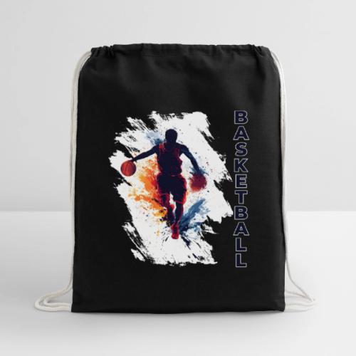 Basketball Hustle - Cotton Drawstring Bag
