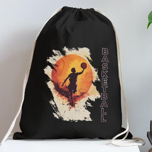 Basketball Stride - Cotton Drawstring Bag