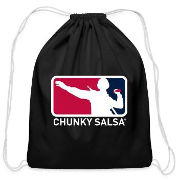 Major League Chunky Salsa - Cotton Drawstring Bag - black - Front
