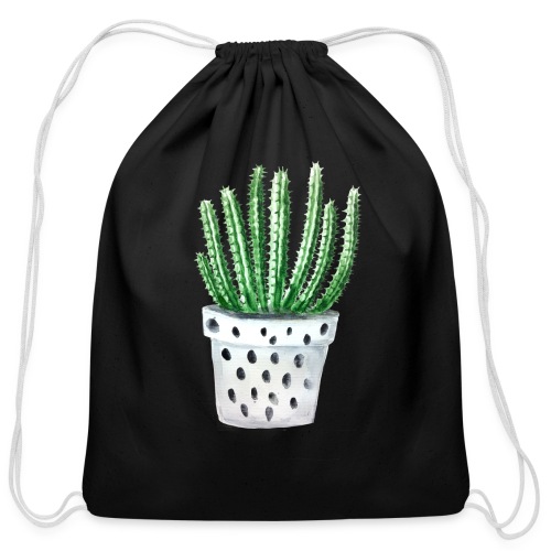 Cactus - Cotton Drawstring Bag