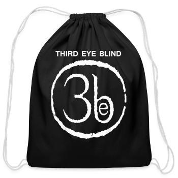 THIRD EYE BLINDS BAND - Cotton Drawstring Bag - black - Front