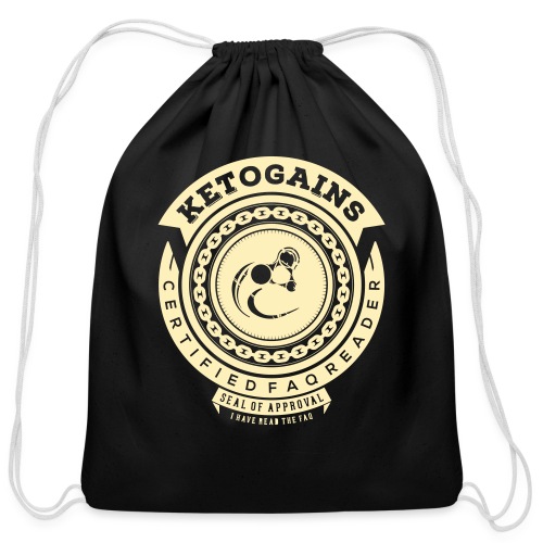 Ketogains FAQ - Cotton Drawstring Bag