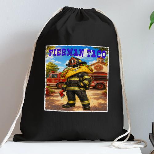 Fireman Taco - Cotton Drawstring Bag