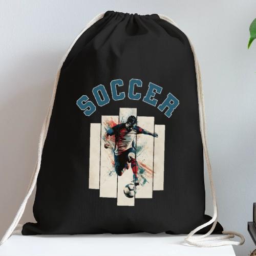 Soccer Vibes - Cotton Drawstring Bag