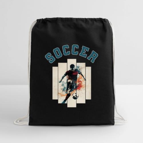 Soccer Mode On - Cotton Drawstring Bag