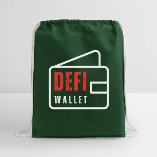 Defi Wallet ID - Cotton Drawstring Bag