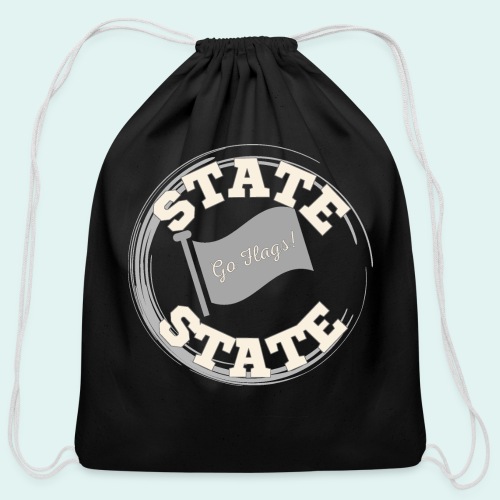 State state - Cotton Drawstring Bag