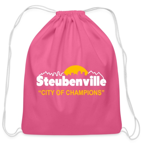 Steubenville - City of Champions - Cotton Drawstring Bag