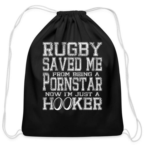 Rugby Im Just A Hooker - Cotton Drawstring Bag