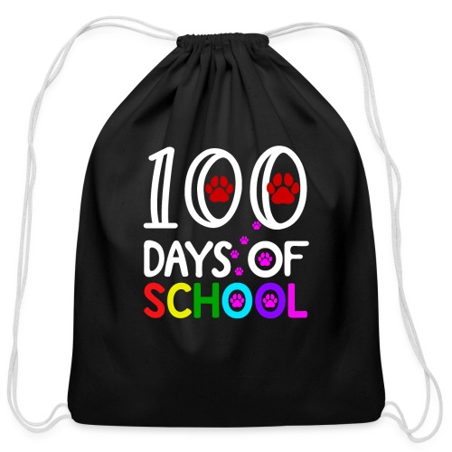 100 Days Of School Outfits For 2nd Grade Teacher - Cotton Drawstring Bag