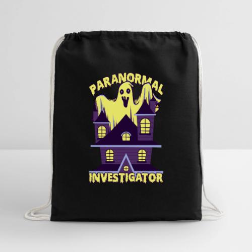 Paranormal Investigator - Cotton Drawstring Bag