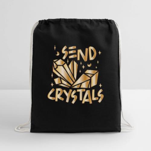 Send Crystals - Cotton Drawstring Bag