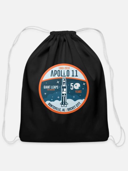 A polo sewas - Cotton Drawstring Bag - black