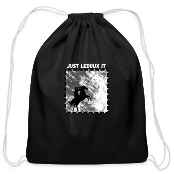 Just Ledoux It - Cotton Drawstring Bag - black - Front