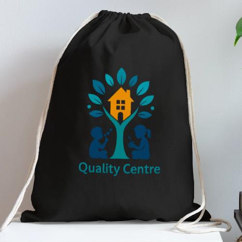 Quality Learning Center on Slim Fit Rib Women's - Cotton Drawstring Bag