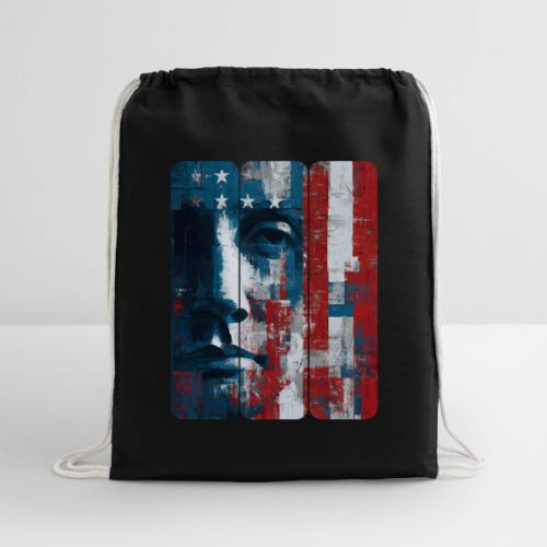 American Echoes - Cotton Drawstring Bag